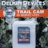 Game Cameras And Feeders Delkin Devices Trail Cam SD 32GB Memory Card DDSDTRL-32GB
