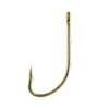 Hooks/Jig Heads Eagle Claw Hook Baitholder 1/0 Gold 10pk