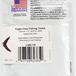 Lures & Bait Eagle Claw Mackerel Tree Rig L942-1/0 3 Lures & Bait Eagle Claw Mackerel Tree Rig L942-1/0