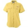 Columbia Sportswear Columbia Women’s PFG Bahama™ Yellow Short Sleeve Shirt FL7313 1 Columbia Sportswear Columbia Women’s PFG Bahama™ Yellow Short Sleeve Shirt FL7313