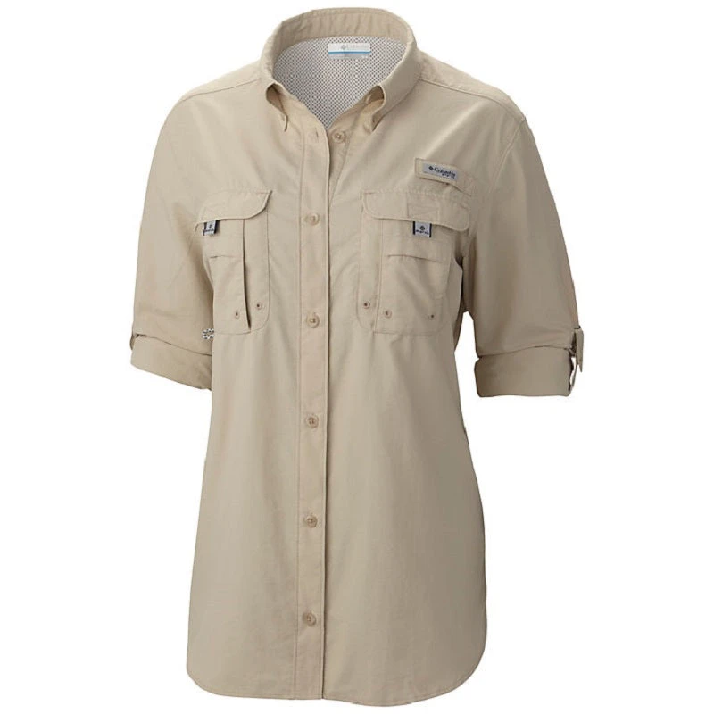 Columbia Sportswear Columbia Women’s PFG Bahama™ L/S FW7314 Tan Plus Size 5 Columbia Sportswear Columbia Women’s PFG Bahama™ L/S FW7314 Tan Plus Size