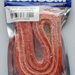 FISHGUM Excite The Strike Blood Worm Red