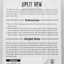 Flextone Split Hen Mouth Call FLXTK130