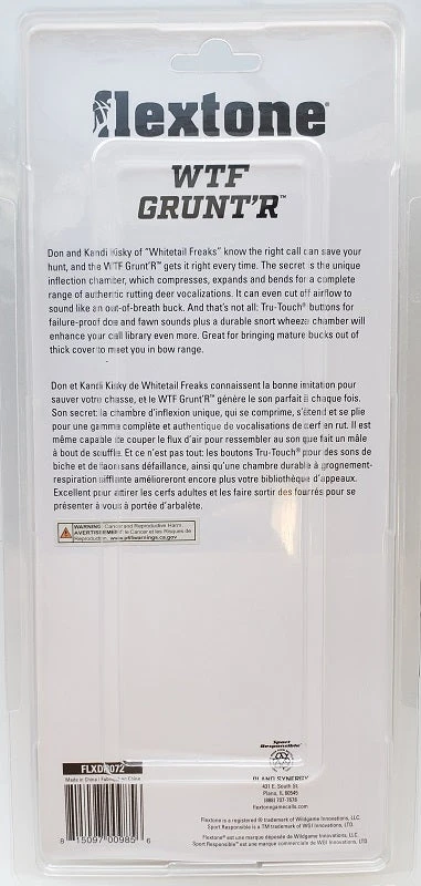 Flextone WTF Grunt'r FLXDR072 Game Calls 6 Flextone WTF Grunt'r FLXDR072 Game Calls