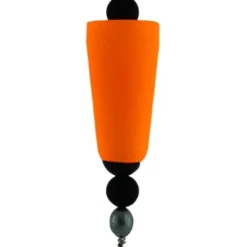 Floats & Corks Four Horsemen Tackle Concave Popper Cork Orange 3