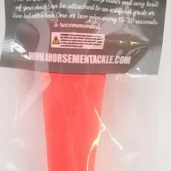 Four Horsemen Tackle Concave Popper Cork Red 4
