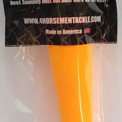 Floats & Corks Four Horsemen Tackle Concave Popper Cork Orange 5" 1pk 6 Floats & Corks Four Horsemen Tackle Concave Popper Cork Orange 5