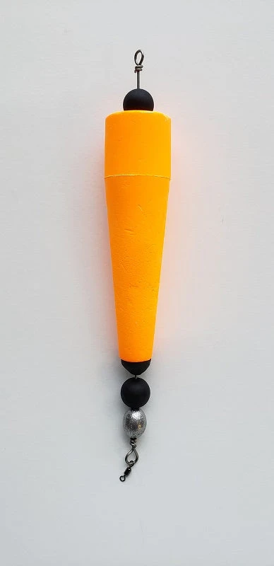 Floats & Corks Four Horsemen Tackle Concave Popper Cork Orange 5" 1pk 3 Floats & Corks Four Horsemen Tackle Concave Popper Cork Orange 5" 1pk