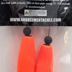 Floats & Corks Four Horsemen Tackle Skinny Cork Red 2pk