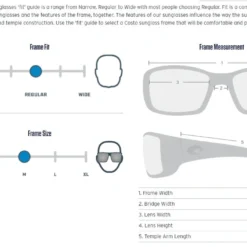 Costa Ballast Sunglasses BA 10 OGMP