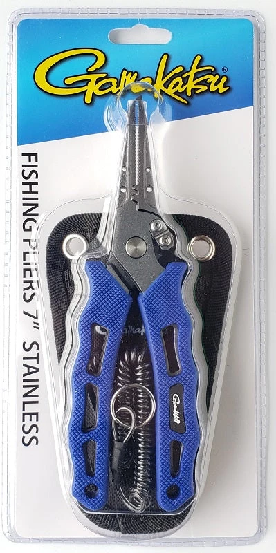 Gamakatsu / Spro Gamakatsu 7" Stainless Fishing Pliers P003 Knives And Tools Gamakatsu / Spro Gamakatsu 7" Stainless Fishing Pliers P003 Knives And Tools