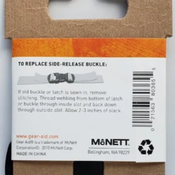 Gear Aid Dual-Adjust Buckle 1" 80365 7 Gear Aid Dual-Adjust Buckle 1