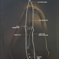 Knives And Tools Gerber Air Ranger G-10 Clip Folding Knife 31-002950