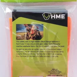 HME Blaze Youth Orange Safety Vest HME-VEST-OR-YTH Hunting