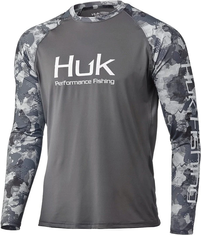 Huk Men's Current Double Header L/S 039 3 Huk Men's Current Double Header L/S 039