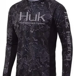 Huk Men's Icon X Current Camo Hoodie L/S 007