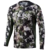Huk Men's Icon X Refraction Camo L/S 973