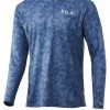 Huk Men's Icon X Running Lakes L/S 428
