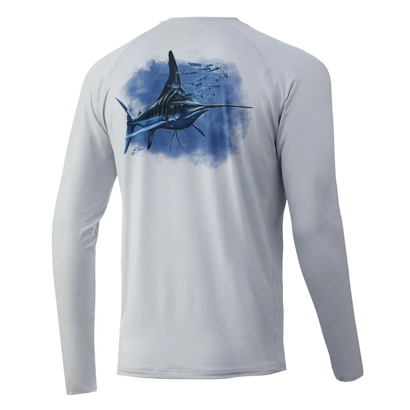 Huk Men's KC Midnight Magic Pursuit L/S 451 3 Huk Men's KC Midnight Magic Pursuit L/S 451