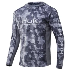 Huk Men's Icon X Refraction Camo Hoodie L/S 039