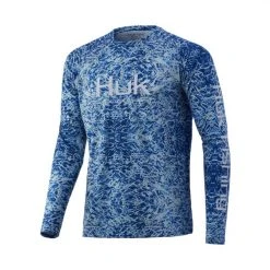 Huk Men's VC Turtle Grass Pursuit L/S 457
