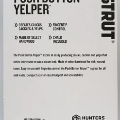 Hunter's Specialties Push Button Yelper HS-STR-07056 Game Calls