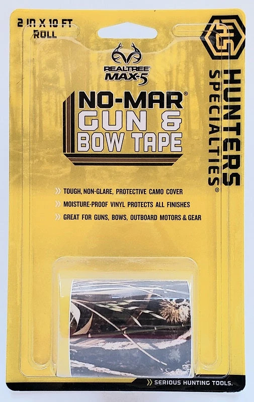 Hunter's Specialties No-Mar Gun & Bow Tape Realtree Max-5 Camo 07562 Hunting 3 Hunter's Specialties No-Mar Gun & Bow Tape Realtree Max-5 Camo 07562 Hunting