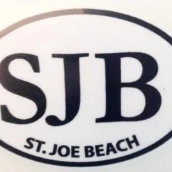 Auto-Graphs St. Joe Beach Oval Decal