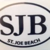Auto-Graphs St. Joe Beach Small Decal Decals