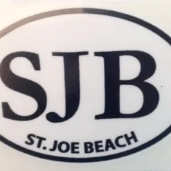 Auto-Graphs St. Joe Beach Small Decal Decals