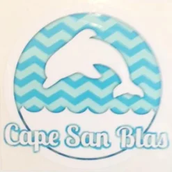 Auto-Graphs Cape San Blas Dolphin Decal Decals