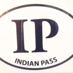 Bluewater Outriggers Decals Indian Pass Decal Oval IP