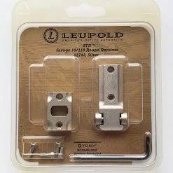 Leupold STD Savage 10/110 Round Receiver 55743 2pc Silver