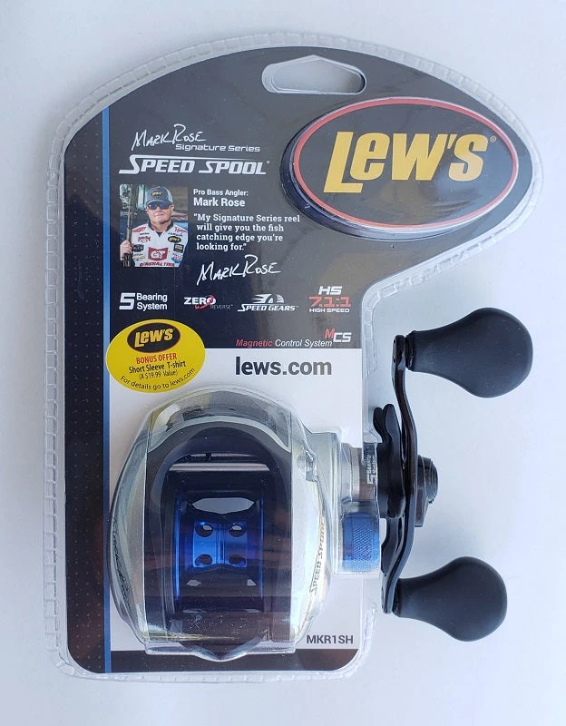 Lew's Mark Rose Signature Series Speed Spool Reel MKR1SH 4 Lew's Mark Rose Signature Series Speed Spool Reel MKR1SH