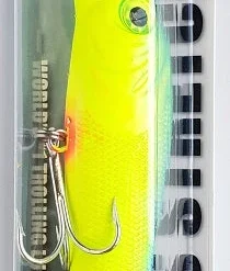Lures & Bait Mann's Stretch 30+ Trolling Lure Chartreuse/Blue 11