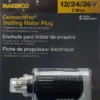 Marinco 12/24/36V 3 Wire ConnectPro Trolling Motor Plug 12VBP Marine