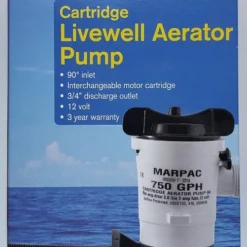 Marpac Cartridge Livewell Aerator Pump 7-2214 6 Marpac Cartridge Livewell Aerator Pump 7-2214