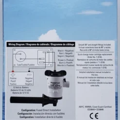 Marpac Cartridge Livewell Aerator Pump 7-2214 7 Marpac Cartridge Livewell Aerator Pump 7-2214