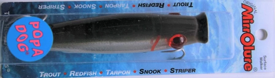 MirrOlure Popa Dog Surface Walker 87MR-18 Lures & Bait MirrOlure Popa Dog Surface Walker 87MR-18 Lures & Bait