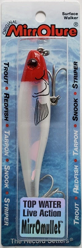 Lures & Bait MirrOlure MirrOmullet Top Water Live Action Lure 16MR-11 Lures & Bait MirrOlure MirrOmullet Top Water Live Action Lure 16MR-11