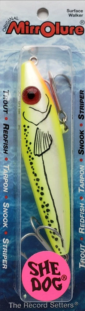 MirrOlure She Dog Surface Walker 83MR-CHPR MirrOlure She Dog Surface Walker 83MR-CHPR