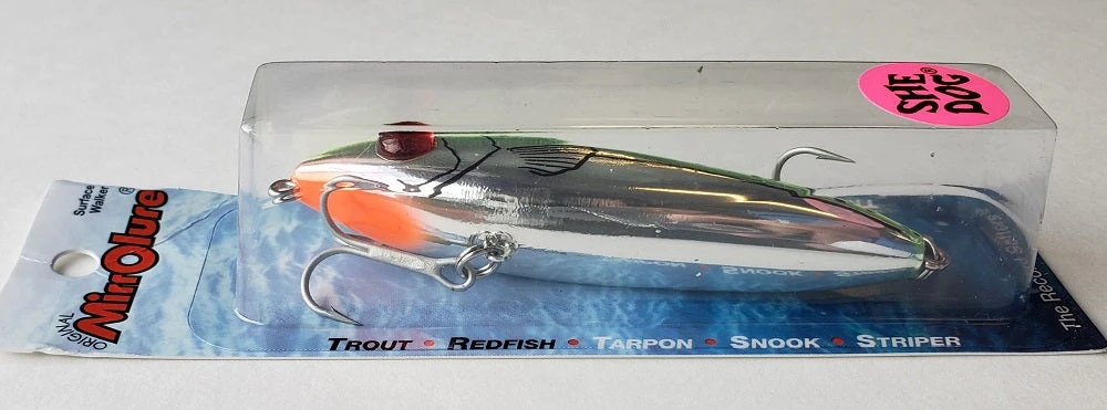 MirrOlure She Dog Surface Walker 83MR-CRCH Lures & Bait MirrOlure She Dog Surface Walker 83MR-CRCH Lures & Bait