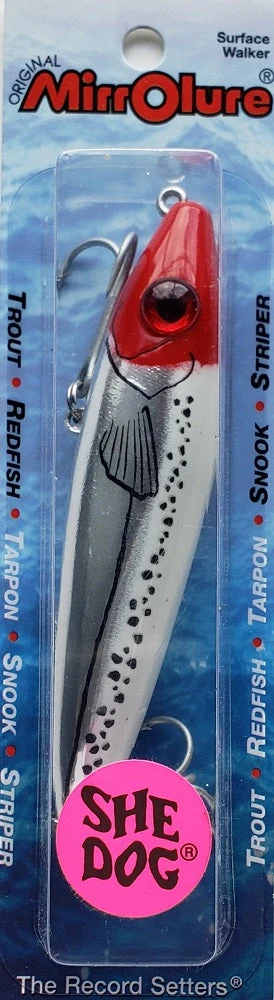 Lures & Bait MirrOlure She Dog Surface Walker 83MR-CRRW Lures & Bait MirrOlure She Dog Surface Walker 83MR-CRRW