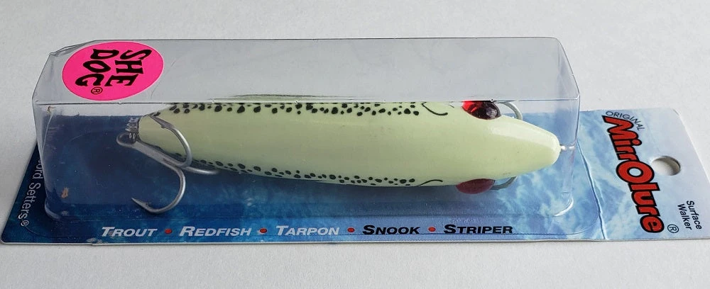 MirrOlure She Dog Surface Walker 83MR-GLOW MirrOlure She Dog Surface Walker 83MR-GLOW