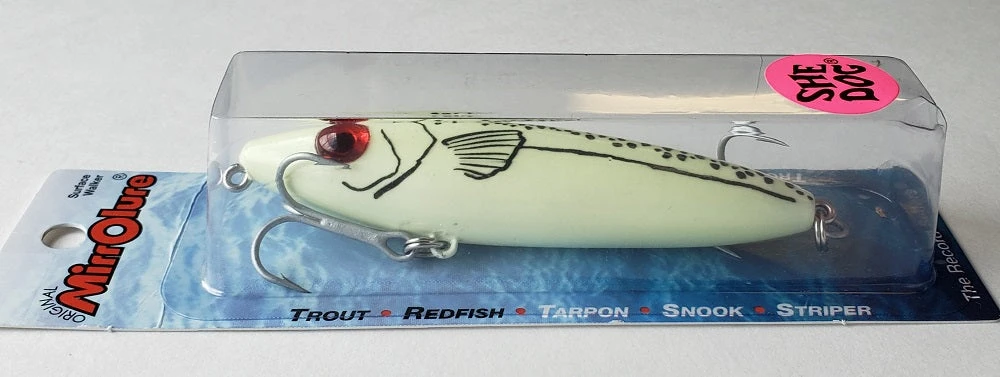 MirrOlure She Dog Surface Walker 83MR-GLOW MirrOlure She Dog Surface Walker 83MR-GLOW