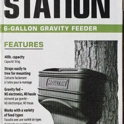 Moultrie 6 Gal. Gravity Feeder Station MFG-13104 Hunting