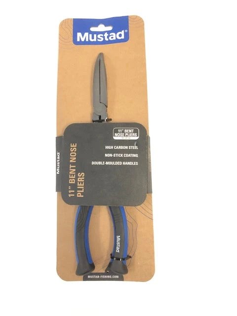 Mustad 11" Bent Nose Pliers MT104 Mustad 11" Bent Nose Pliers MT104