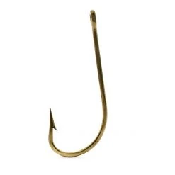 Mustad O'Shaugnessy Hook Bronze 14/0 1pk
