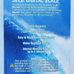 Mustad Precision 50lb Digital Scale 7 Mustad Precision 50lb Digital Scale