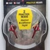 New Archery NAP Bloodrunner 3 Blade Practice Heads 2-Pack 60-677 1 New Archery NAP Bloodrunner 3 Blade Practice Heads 2-Pack 60-677